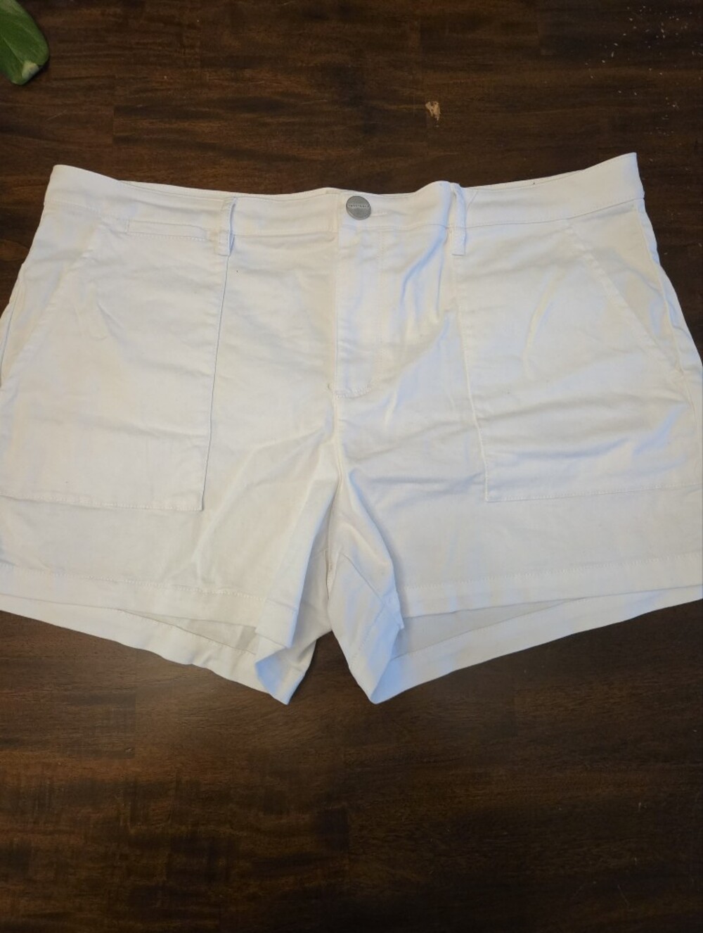 Sanctuary White Standard Surplus Utility Shorts Size 32